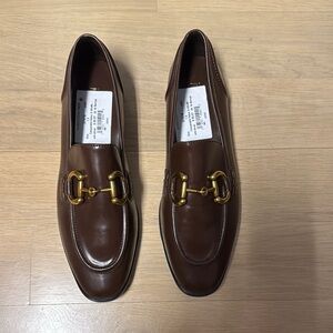 Jeffery Campbell Brown Leather Loafers